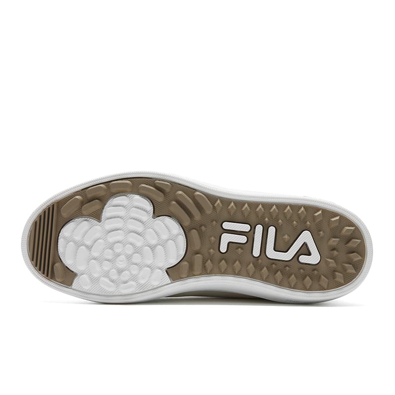 Кроссовки для гольфа FILA GF 1911 Trainer Амортизация Износостойкая Низкая Обувь для гольфа Женская Тофу Белая - изображение 6