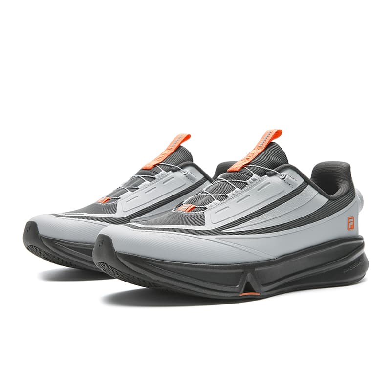 Кроссовки для бега fila BOA AURA Low Топ Повседневный Тренировки Физкультурный зачет Городская коммутация Беговые кроссовки Мужской Серый - изображение 3
