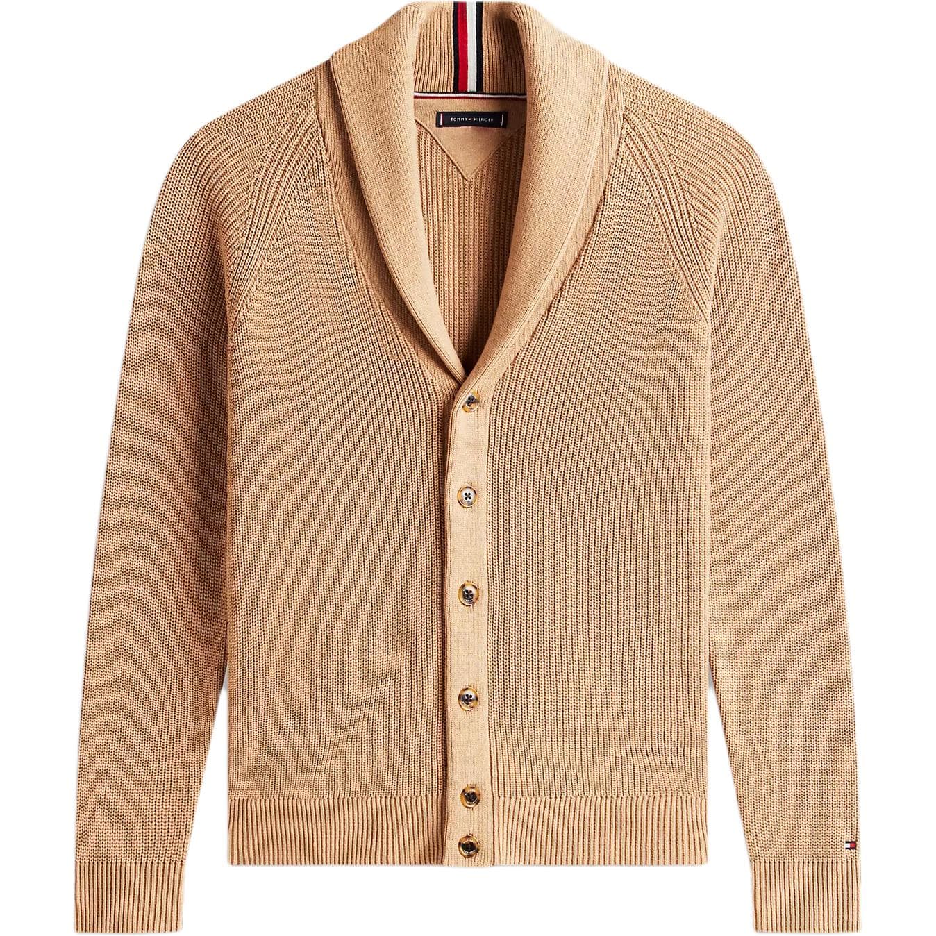 Tommy Hilfiger Camel Men's Knitwear - изображение 1