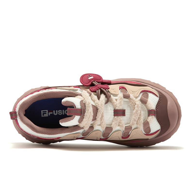 Кроссовки FILA FUSION PISA FLAT Конусная обувь противоскользящая устойчивая к истиранию низкий топ скейтборд обувь женская - изображение 4