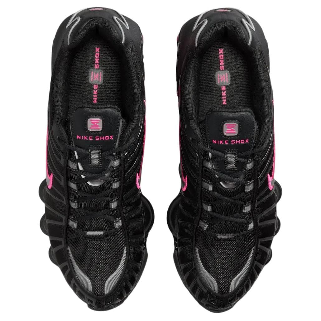 Кроссовки NIKE Shox TL Беговые кроссовки Женские Черно-розовый - изображение 5