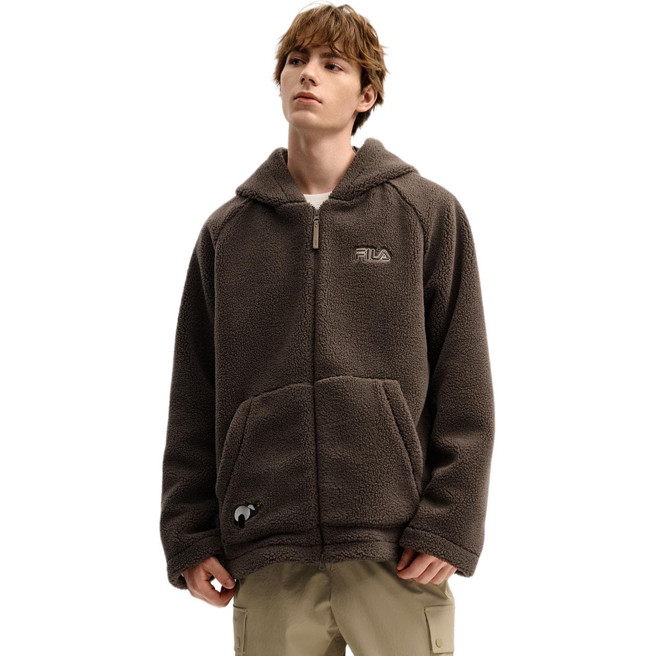 Куртка Fila Heritage Вельветовое Пальто Унисекс - изображение 3