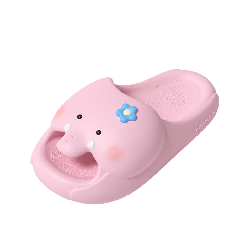 CHIKOKU Новинка Милый стиль Little Слон Дом Лето Тапочки Для помещений Удобный Платформа Slip On Slide Slipper - изображение 2