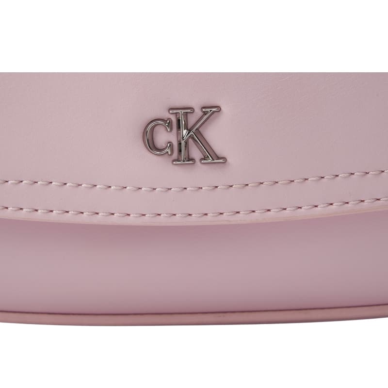 Сумка через плечо CALVIN KLEIN Синтетический материал Сумка через плечо Средняя Женская Светло-вишнево-розовая - изображение 4