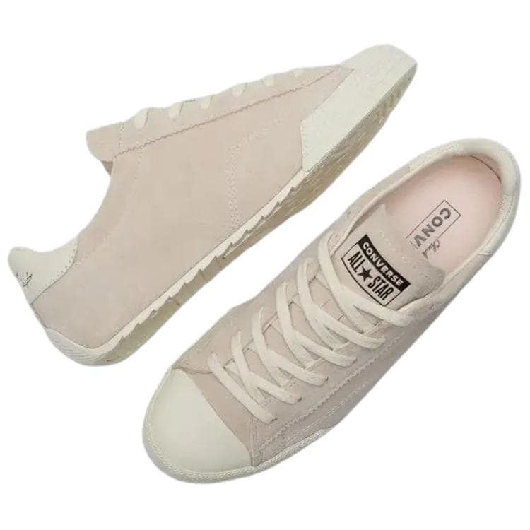 Кроссовки Converse Chuck Taylor Дышащие Низкие Кеды Повседневная Обувь Унисекс Бежевые - изображение 4