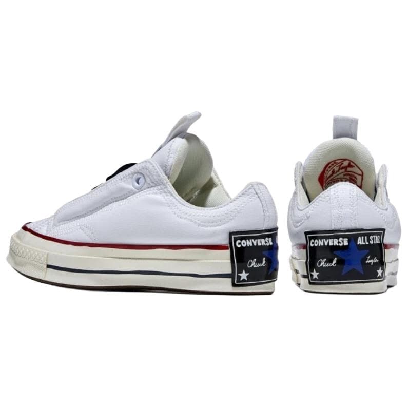 Кеды Converse Chuck TAYLOR All Star 70 Устойчивые к истиранию Низкие Кеды Мужские Белые - изображение 5