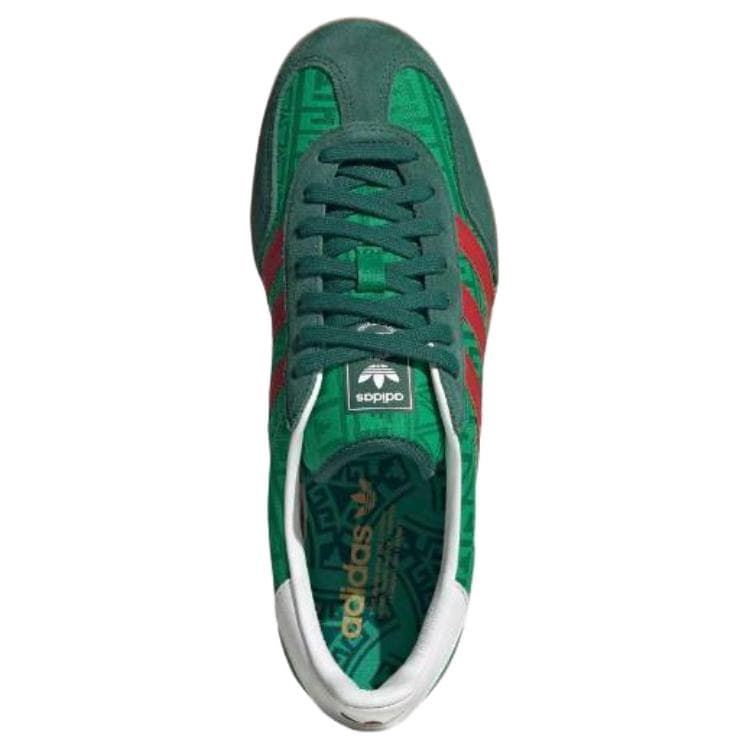 Кроссовки Adidas Originals Gazelle Кеды немецкой армии (GAT) Мужской Зелёный - изображение 4