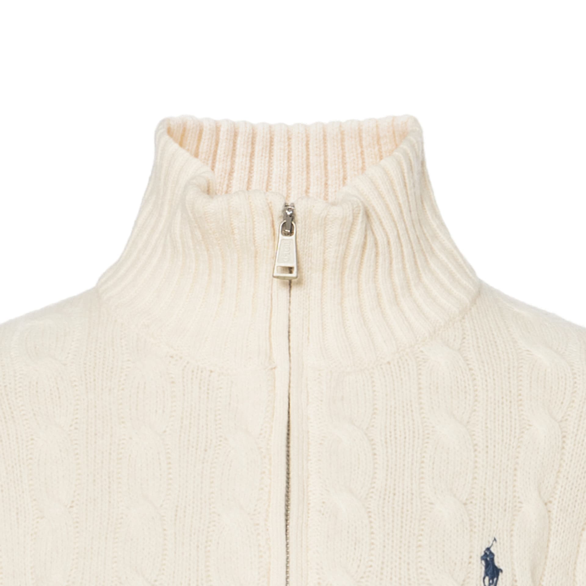 Кардиган Свитер Polo Ralph Lauren стандартного размера женский цвет экрю - изображение 3