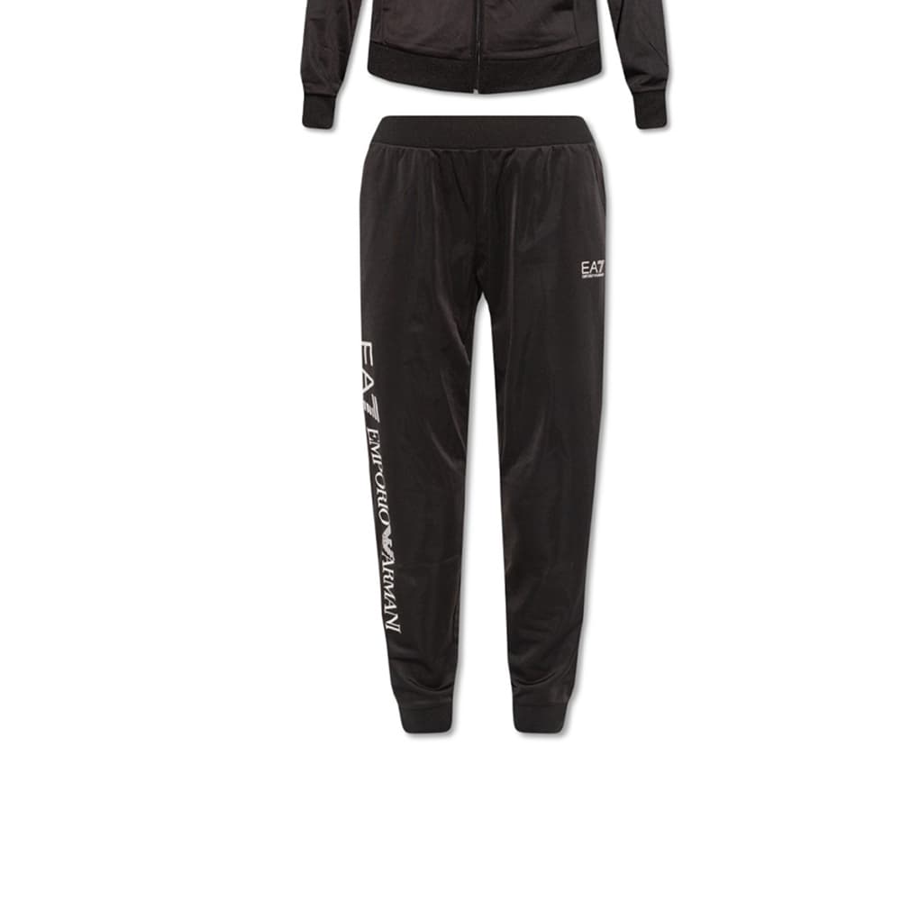 EMPORIO ARMANI EA7 SS23 Повседневный костюм женский черный - изображение 4
