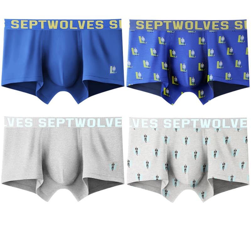 Трусы SEPTWOLVES Трусы Подарочная Коробка Мужская 4 Пачки - изображение 1