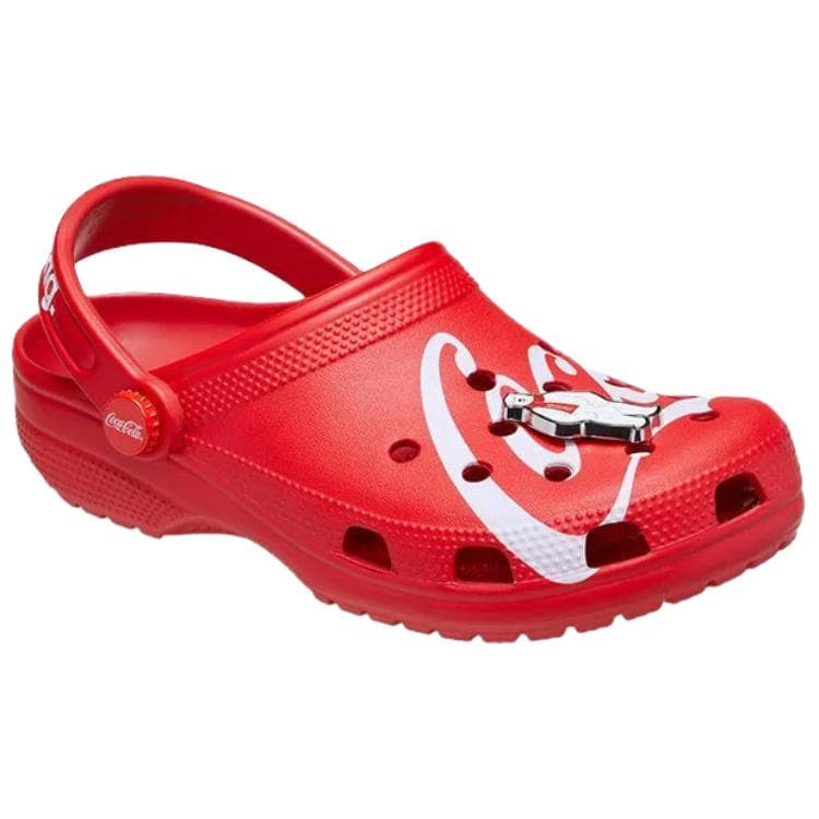 Сабо Crocs x Coca Cola Классические Сабо из Резины Женские Красные - изображение 3