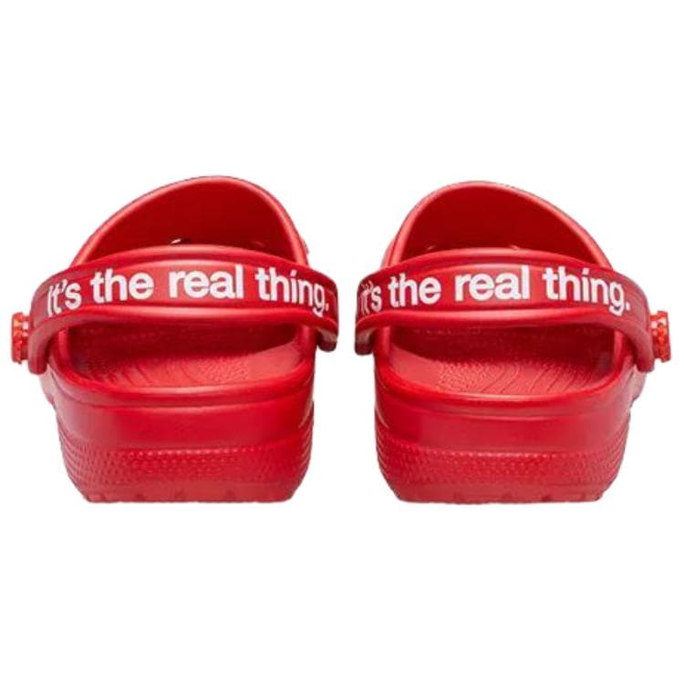 Сабо Crocs x Coca Cola Классические Сабо из Резины Женские Красные - изображение 6