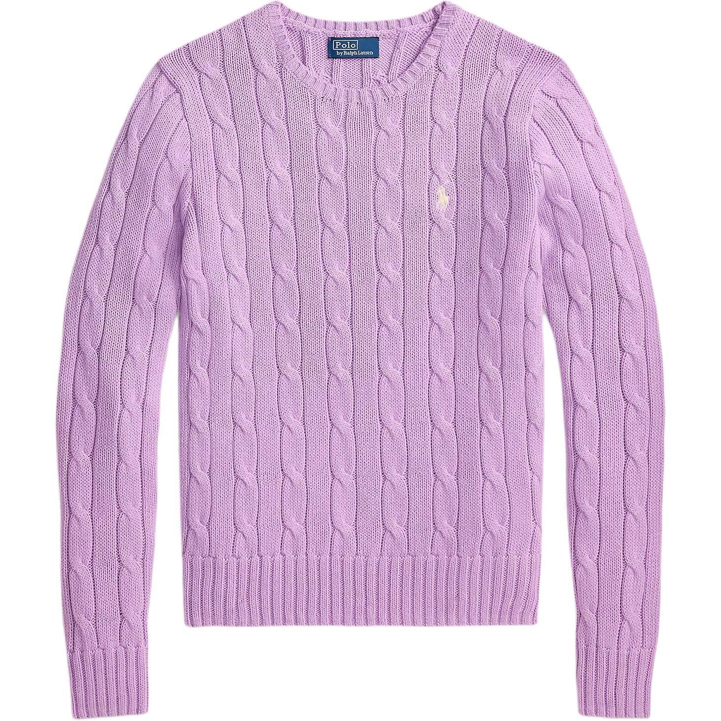 Кофта Polo Ralph Lauren Трикотаж Облегающий крой Женский Яркий Астер - изображение 1