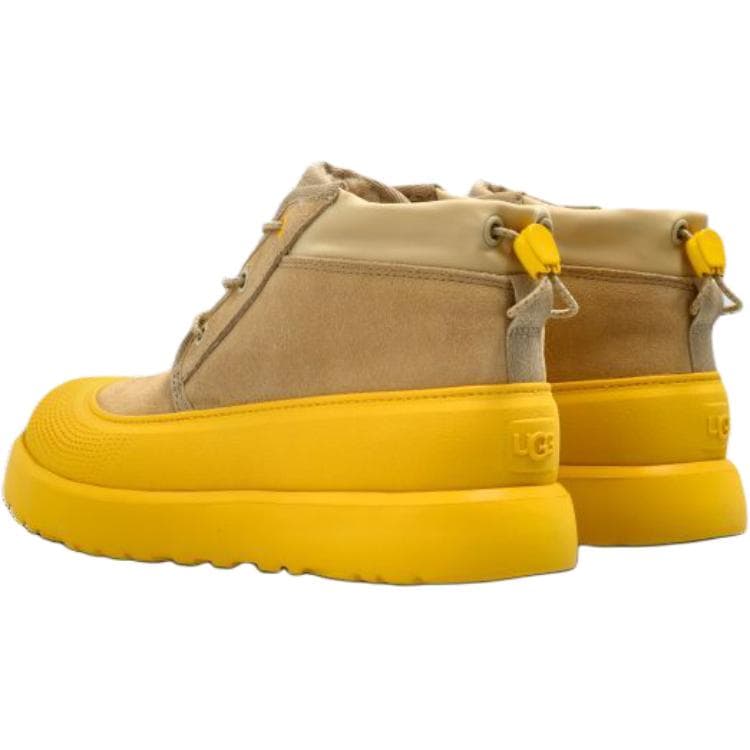 UGG Neumel противоскользящие детские зимние ботинки желто-коричневого цвета для малышей - изображение 4