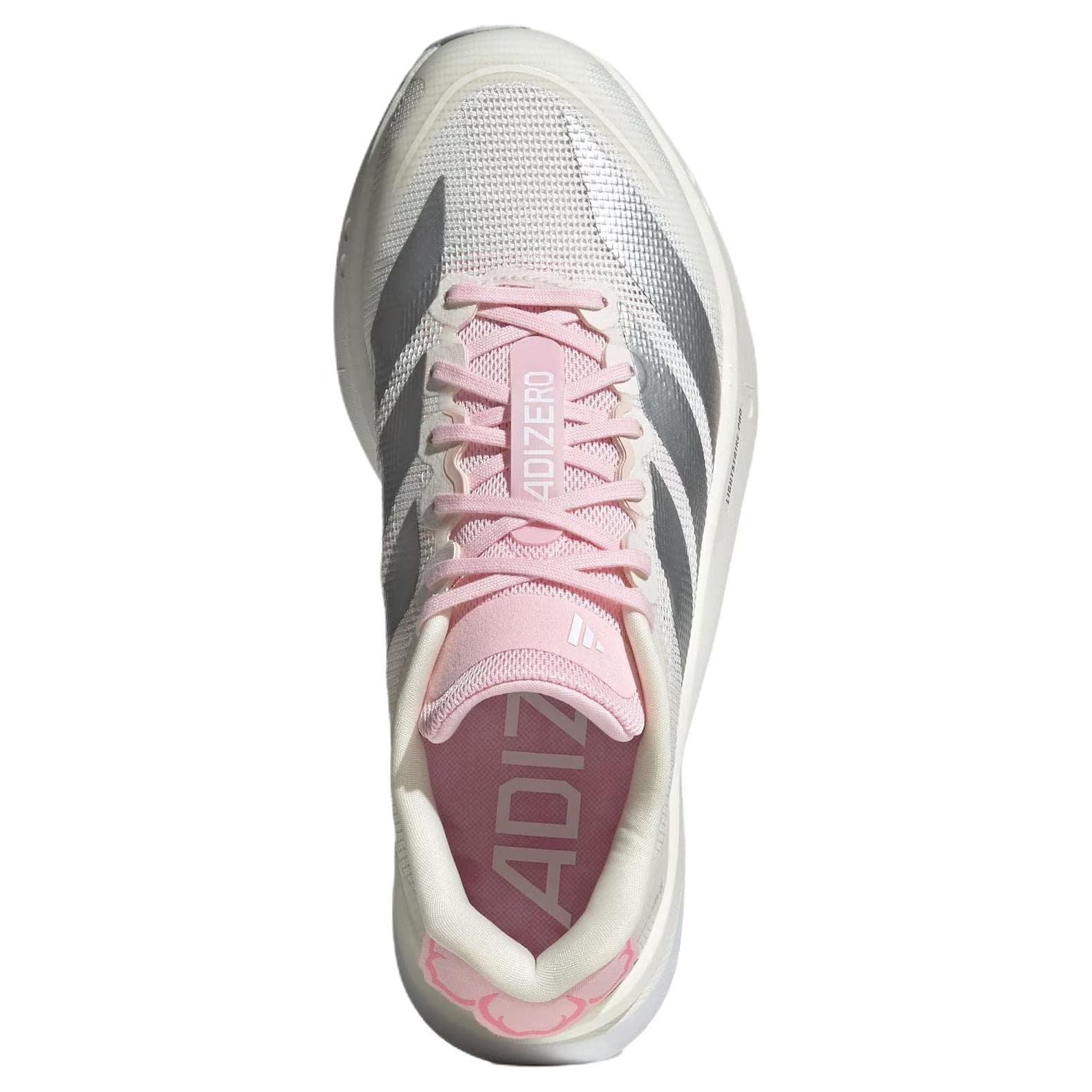 Кроссовки для бега Adidas Adizero Boston 13 Дышащий Лоу-топы Марафон Гонки Беговые кроссовки Женские Ярко-белый - изображение 4