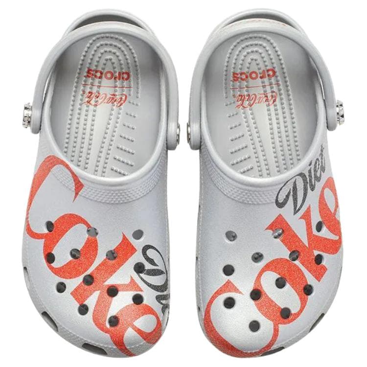 Сабо Crocs x Coca Cola Classic clog Классический сандал Женские Серый - изображение 4
