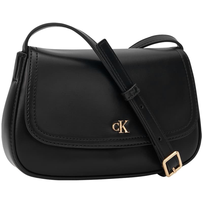 Сумка через плечо calvin klein Синтетический материал Седло Сумка Сумка через плечо Средний Женские Космический черный - изображение 2