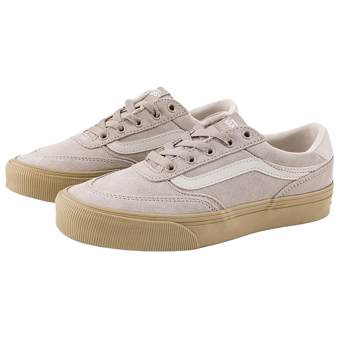 Кроссовки Vans Brooklyn LS Low Топ Скейтборд Обувь Женские Светло-серый - изображение 3