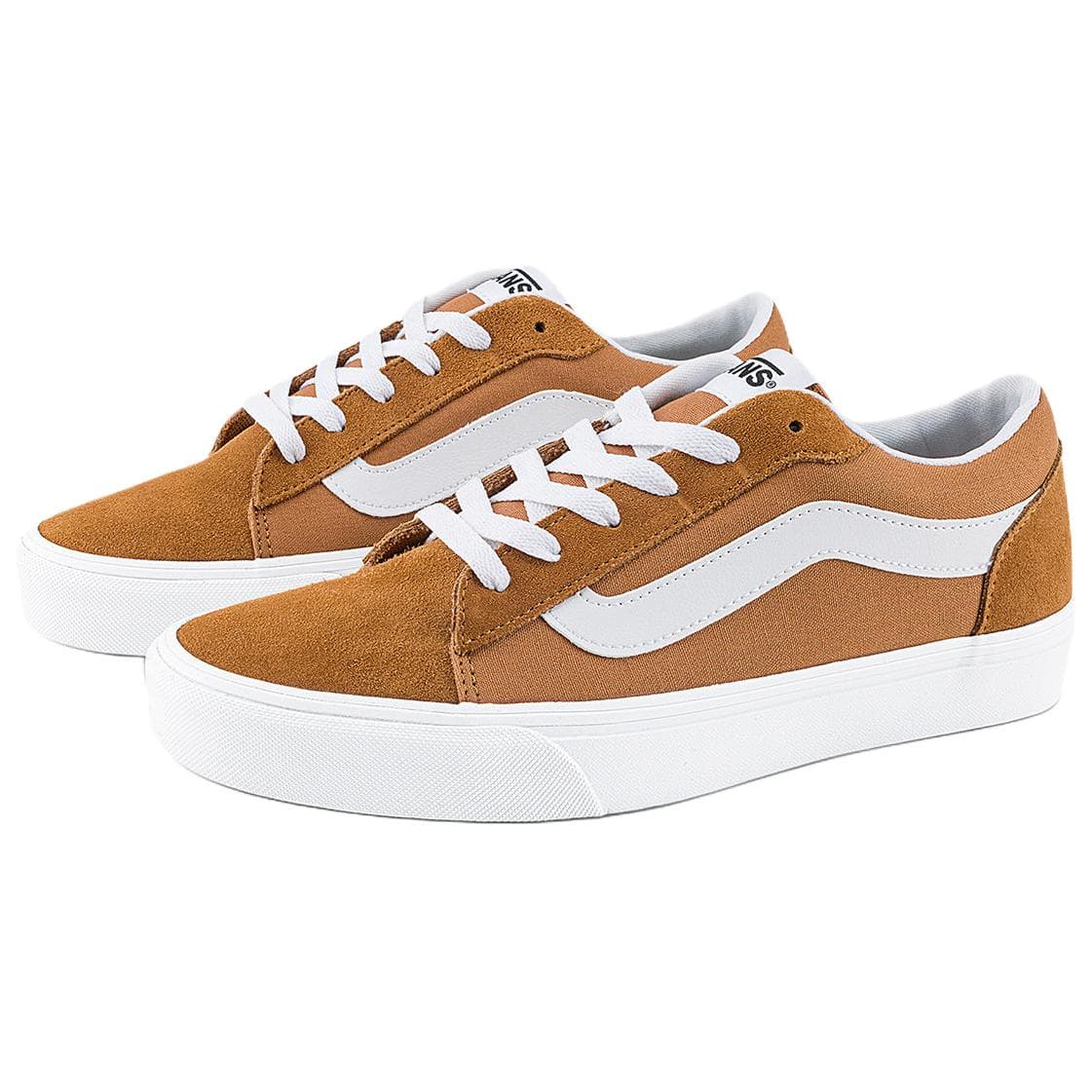 Кроссовки Vans Vero LS Low Топ Скейтборд Обувь Мужской Темно-желтый - изображение 3