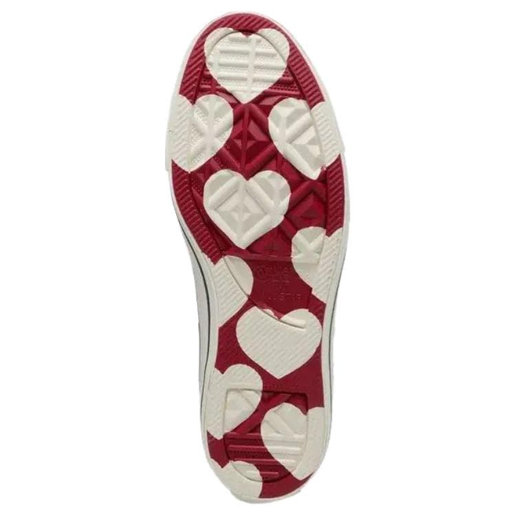 Кеды Конверс All Star High Топ Кеды Women's White Красный - изображение 5