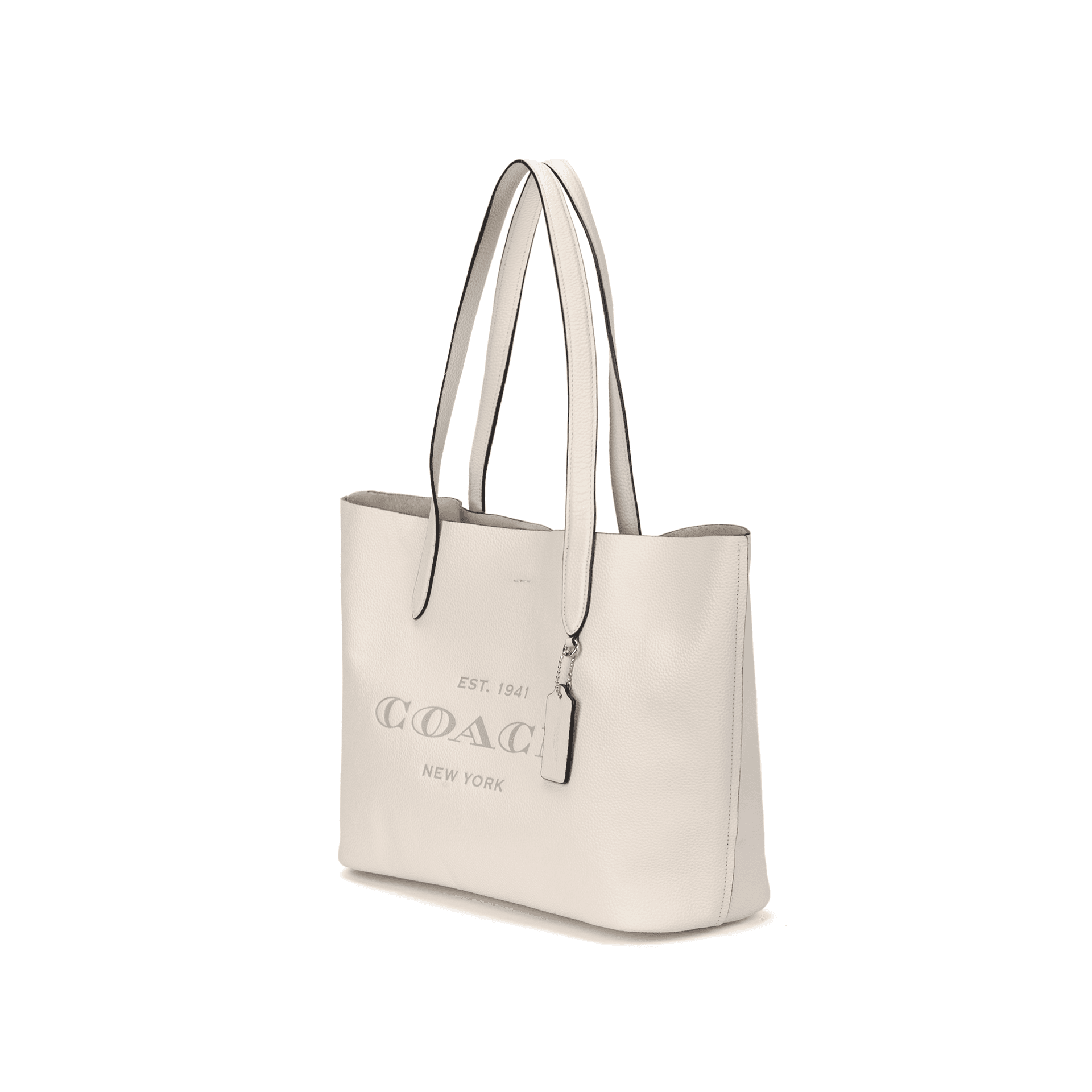Мини-сумка COACH Tote 34 White - изображение 6