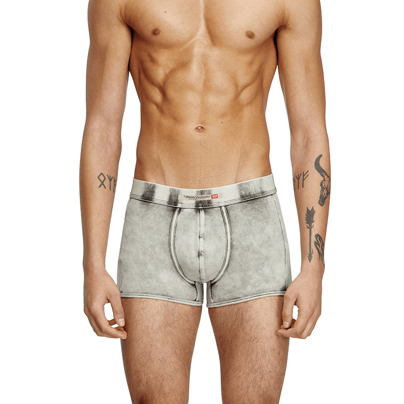 Трусы Diesel Boxers Мужской 1 Пачка Светло-Серый - изображение 2