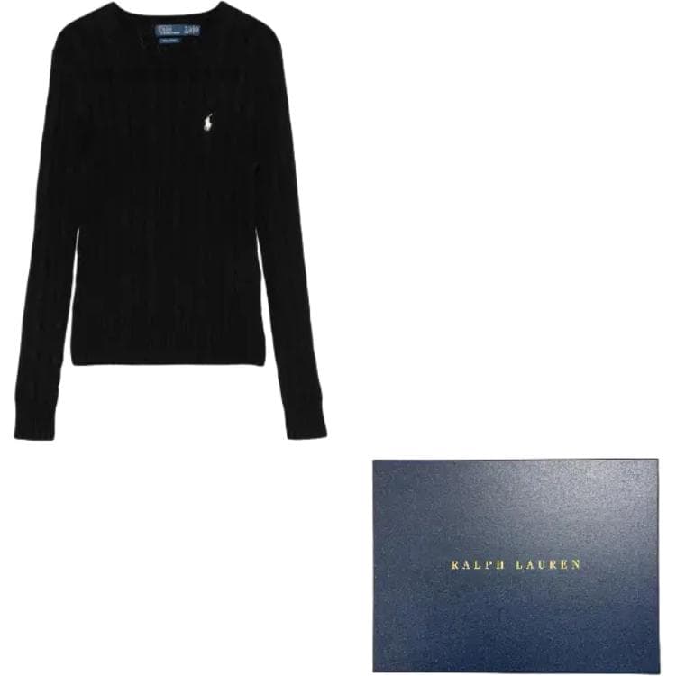 Кофта Polo Ralph Lauren Трикотаж Стандартный размер Женские Черный - изображение 6