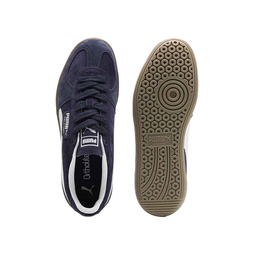 Кроссовки PUMA Palermo Кеды немецкой армии (GAT) Унисекс Синие - изображение 5
