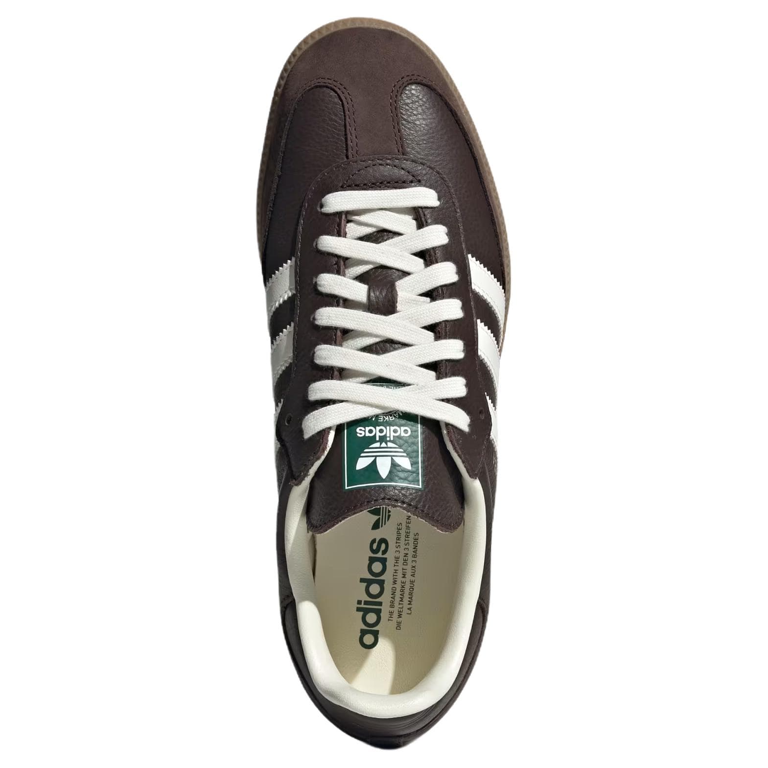 Кроссовки Adidas Originals Samba OG Low Топ Скейтборд Обувь Унисекс Темно-кофейный - изображение 4