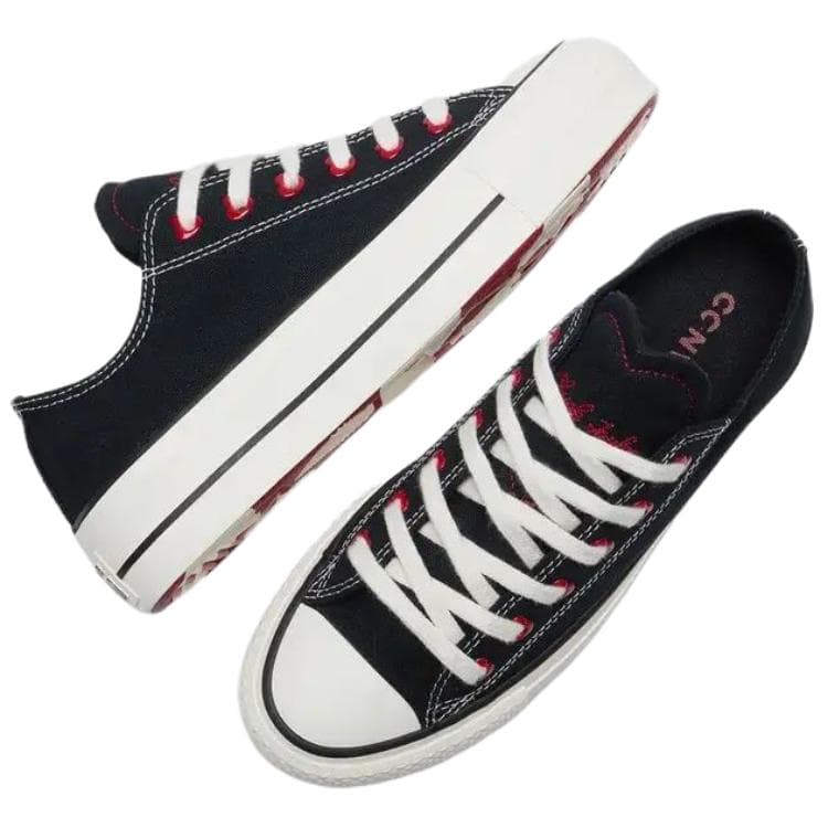 Кеды Converse All Star Lift Женские кеды низкой высоты Черный - изображение 4