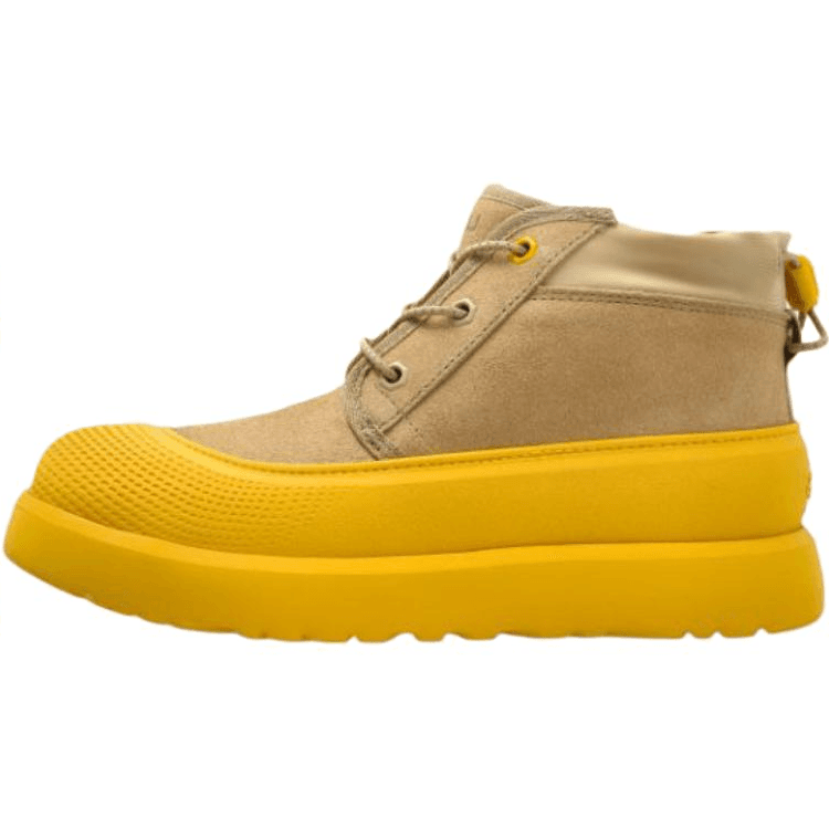 UGG Neumel противоскользящие детские зимние ботинки желто-коричневого цвета для малышей - изображение 1