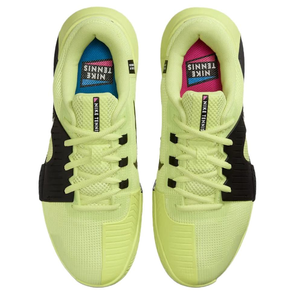 Кроссовки для тенниса Nike Zoom GP Challenge 1,5 Устойчивые к истиранию низкие теннисные кроссовки для женщин светло-лимонный цвет - изображение 4