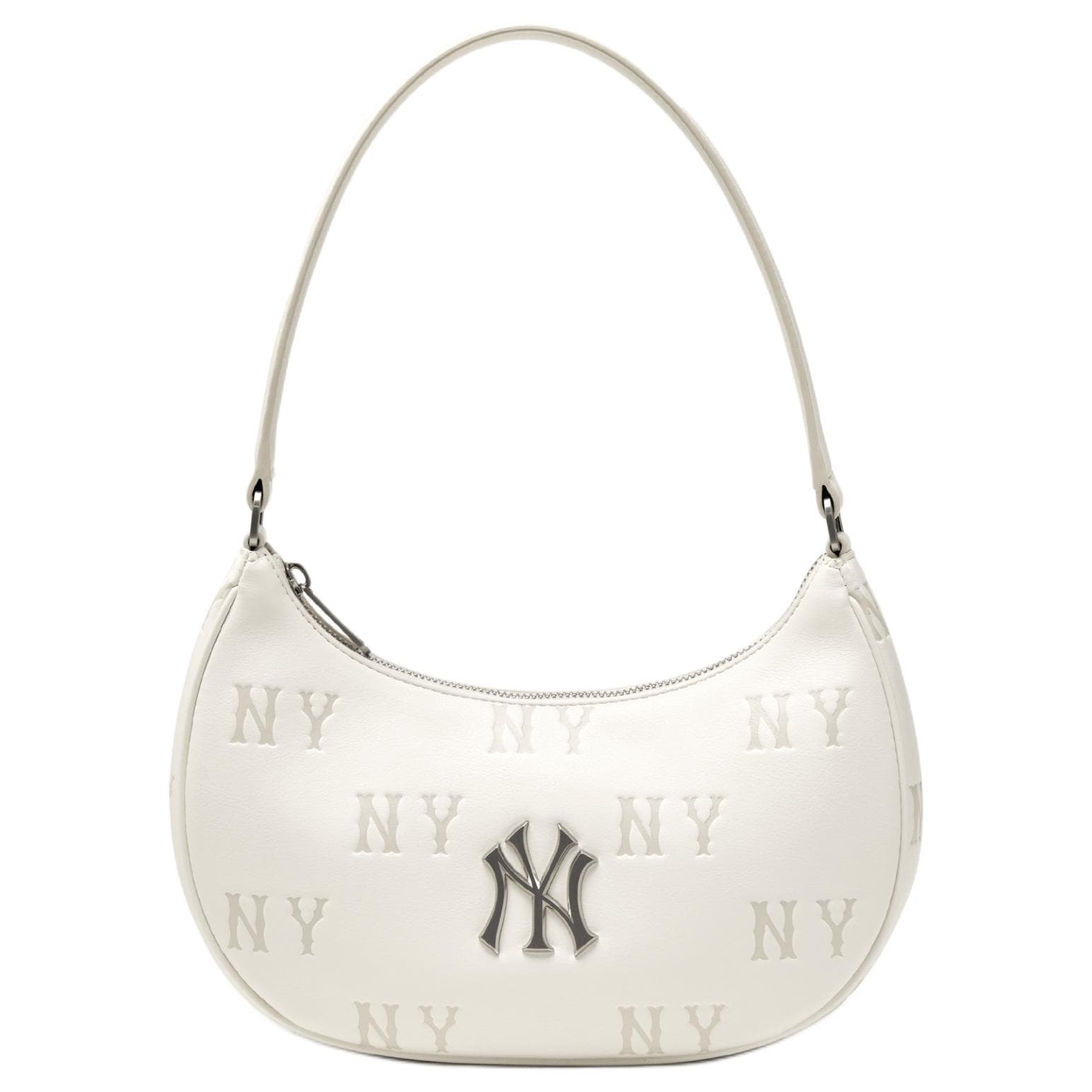 Мини-сумка MLB New York Yankees Полиуретан Сплавленный с Полиэстером Сумка через плечо Унисекс Кремовый - изображение 1
