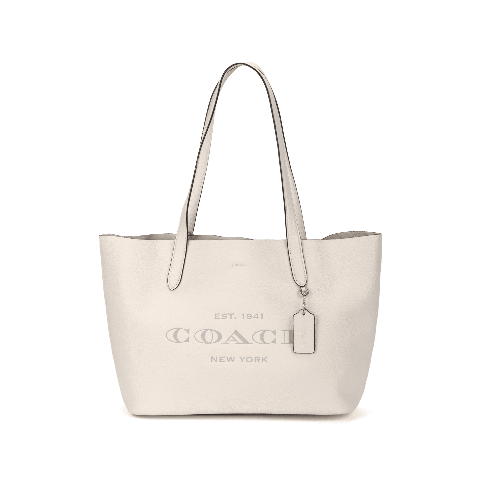 Мини-сумка COACH Tote 34 White - изображение 5