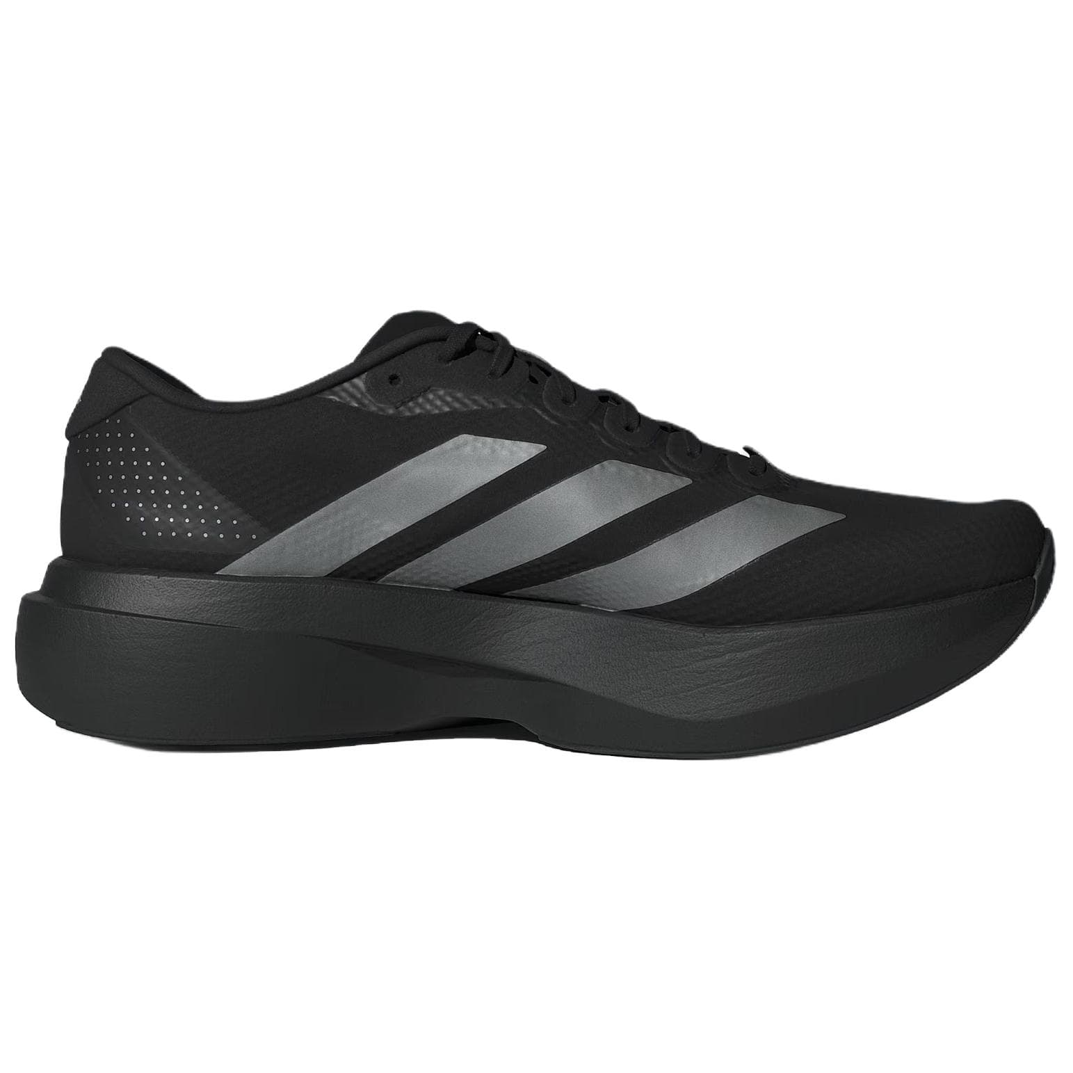 Кроссовки для бега Adidas Adizero EVO SL Увеличение роста Лоу-топы Марафон Гонки Беговые кроссовки Мужской Черный - изображение 2