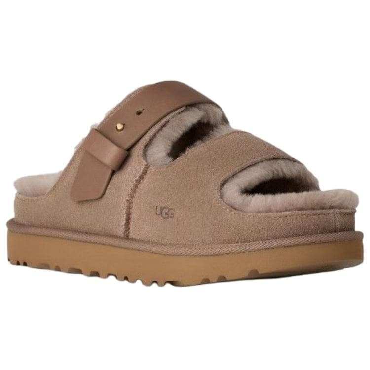 Сандалии UGG ЭВА Устойчивые к истиранию Шлепанцы Женские Олень Коричневый - изображение 3