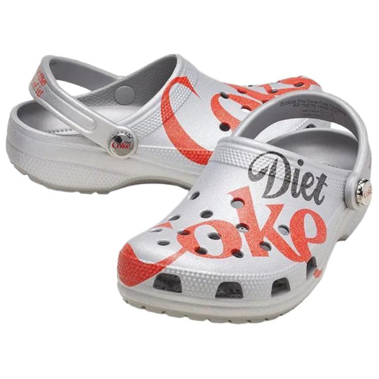 Сабо Crocs x Coca Cola Classic clog Классический сандал Женские Серый - изображение 5