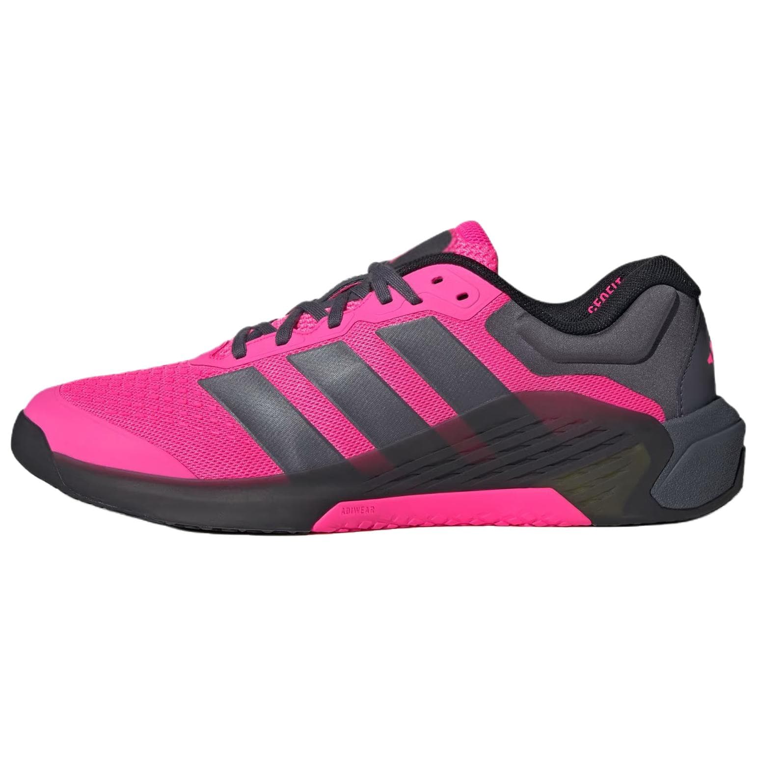 Кроссовки для спортзала Adidas DROPSET 4 Устойчивые к истиранию Кроссовки для тренировок Мужские Розовые - изображение 1