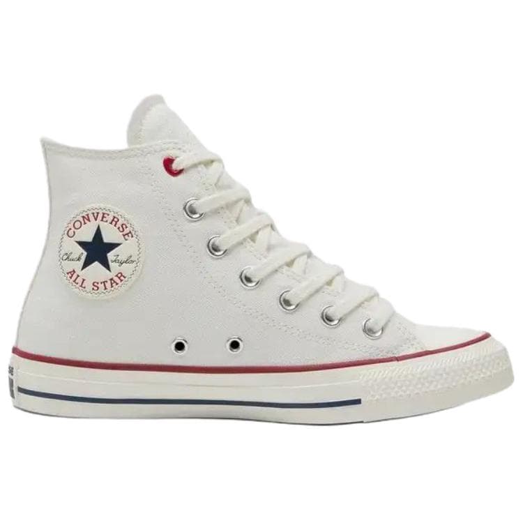 Кеды Конверс All Star High Топ Кеды Women's White Красный - изображение 2