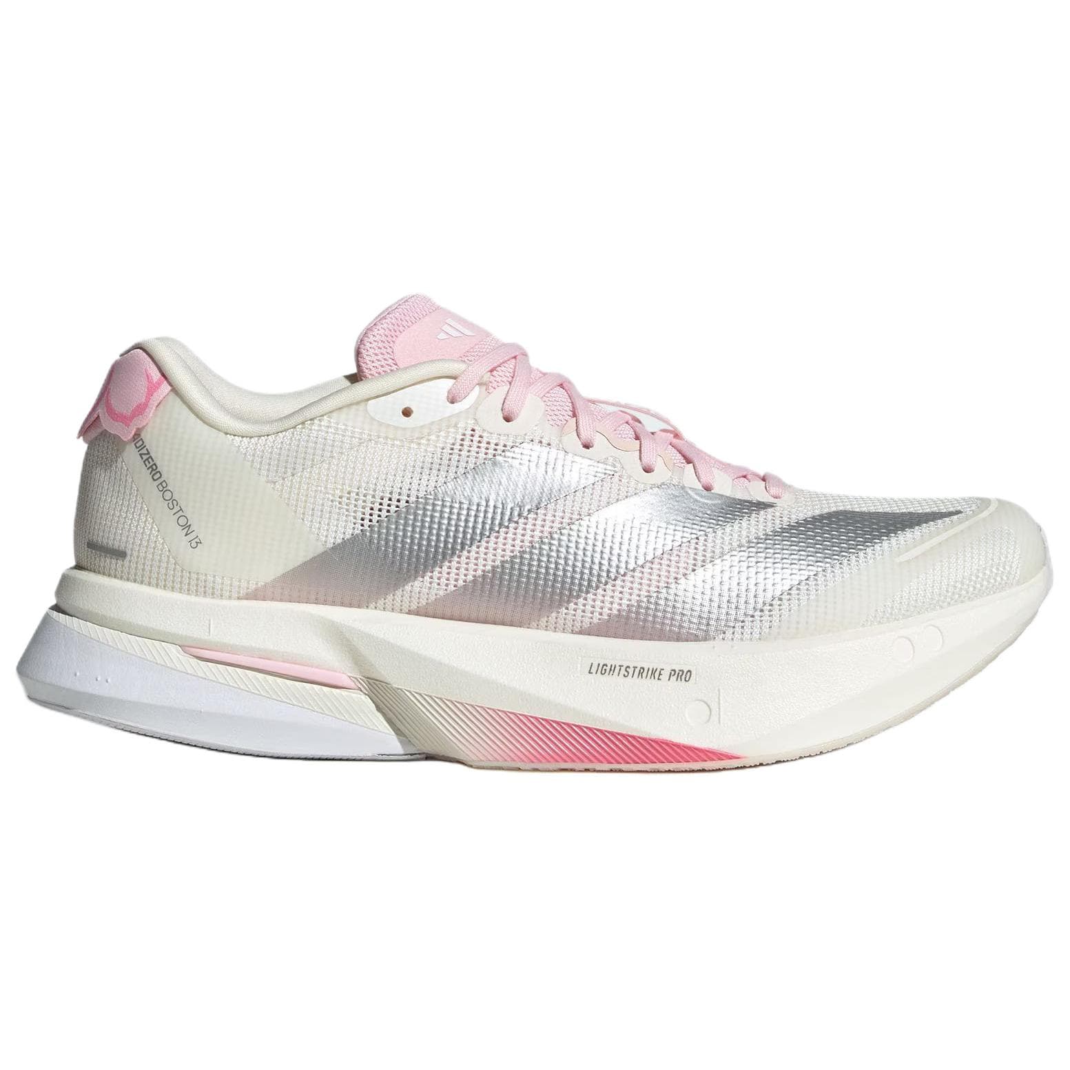 Кроссовки для бега Adidas Adizero Boston 13 Дышащий Лоу-топы Марафон Гонки Беговые кроссовки Женские Ярко-белый - изображение 2