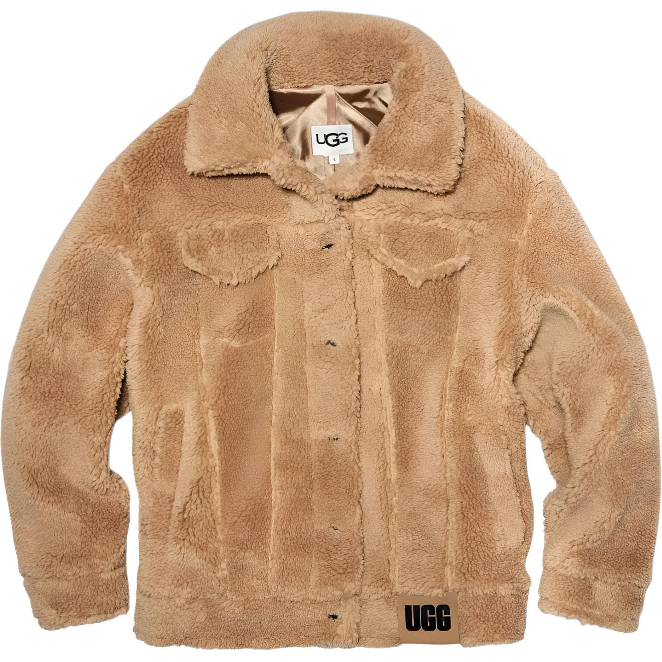 Куртка ugg Куртки Пальто Женские Светло-янтарный - изображение 1