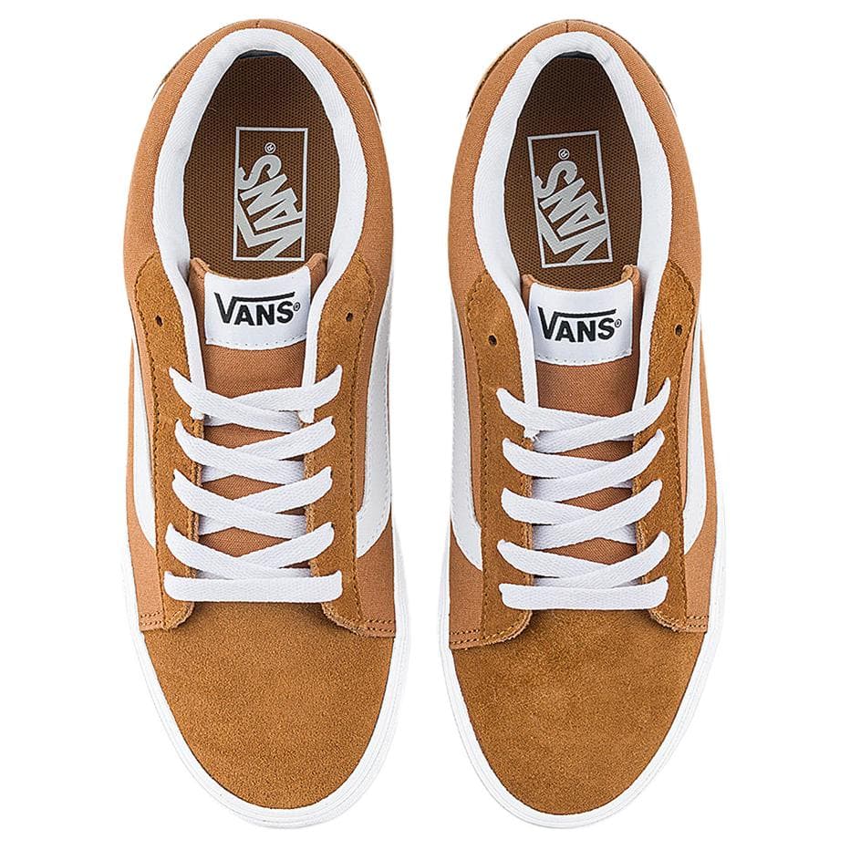 Кроссовки Vans Vero LS Low Топ Скейтборд Обувь Мужской Темно-желтый - изображение 4