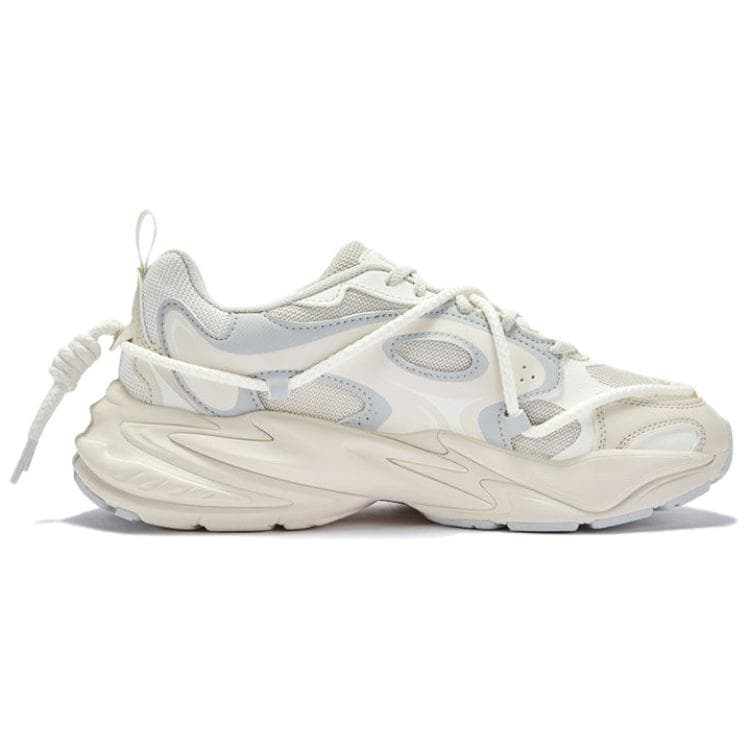 Кроссовки PUMA Дышащий Low Топ Массивные кроссовки Унисекс Белый - изображение 2