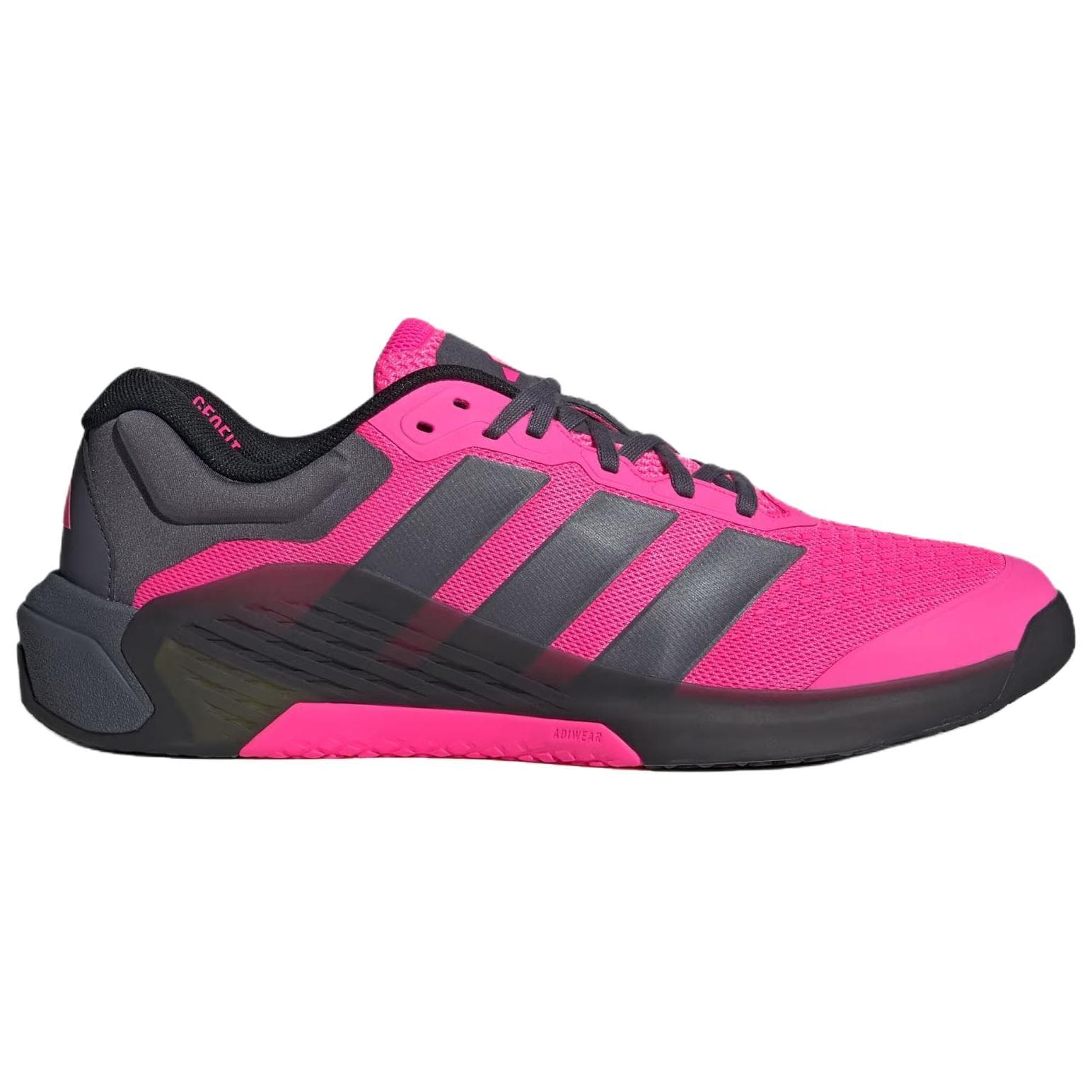 Кроссовки для спортзала Adidas DROPSET 4 Устойчивые к истиранию Кроссовки для тренировок Мужские Розовые - изображение 2
