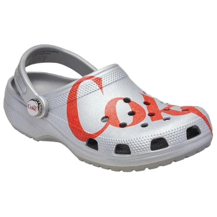 Сабо Crocs x Coca Cola Classic clog Классический сандал Женские Серый - изображение 3