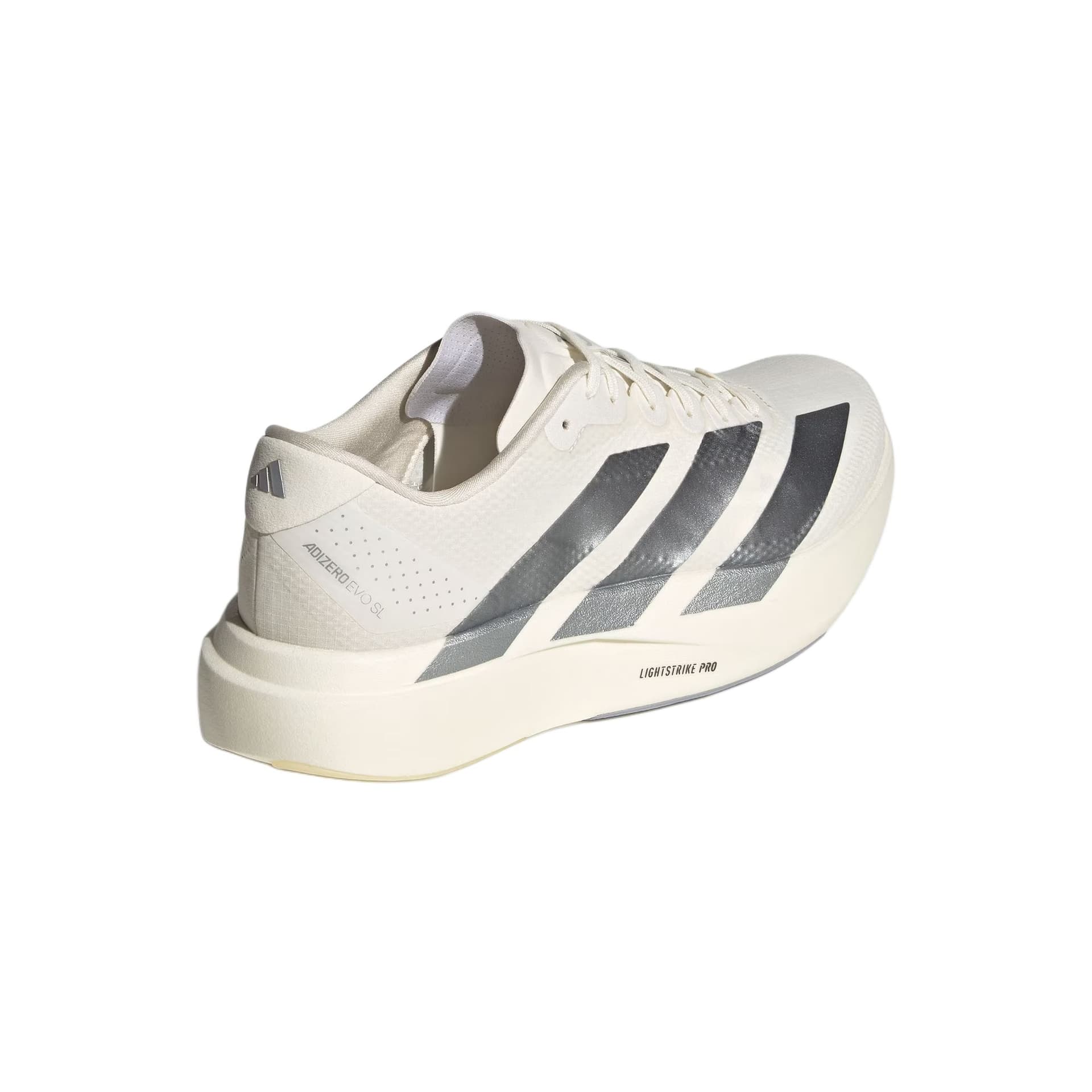 Кроссовки для бега Adidas Adizero Evo SL противоскользящий устойчивый к истиранию увеличивающий высоту для марафона - изображение 4