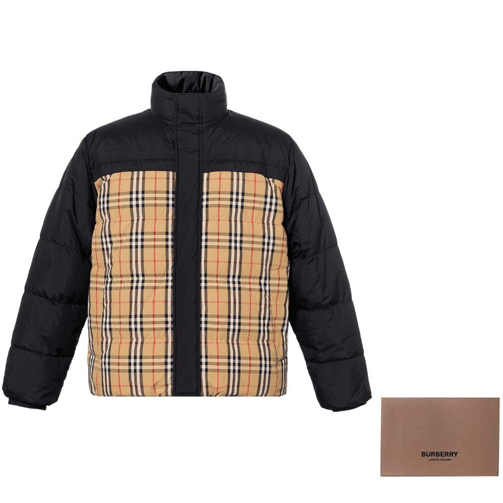 Зимняя куртка Burberry Puffer Jacket Black - изображение 5