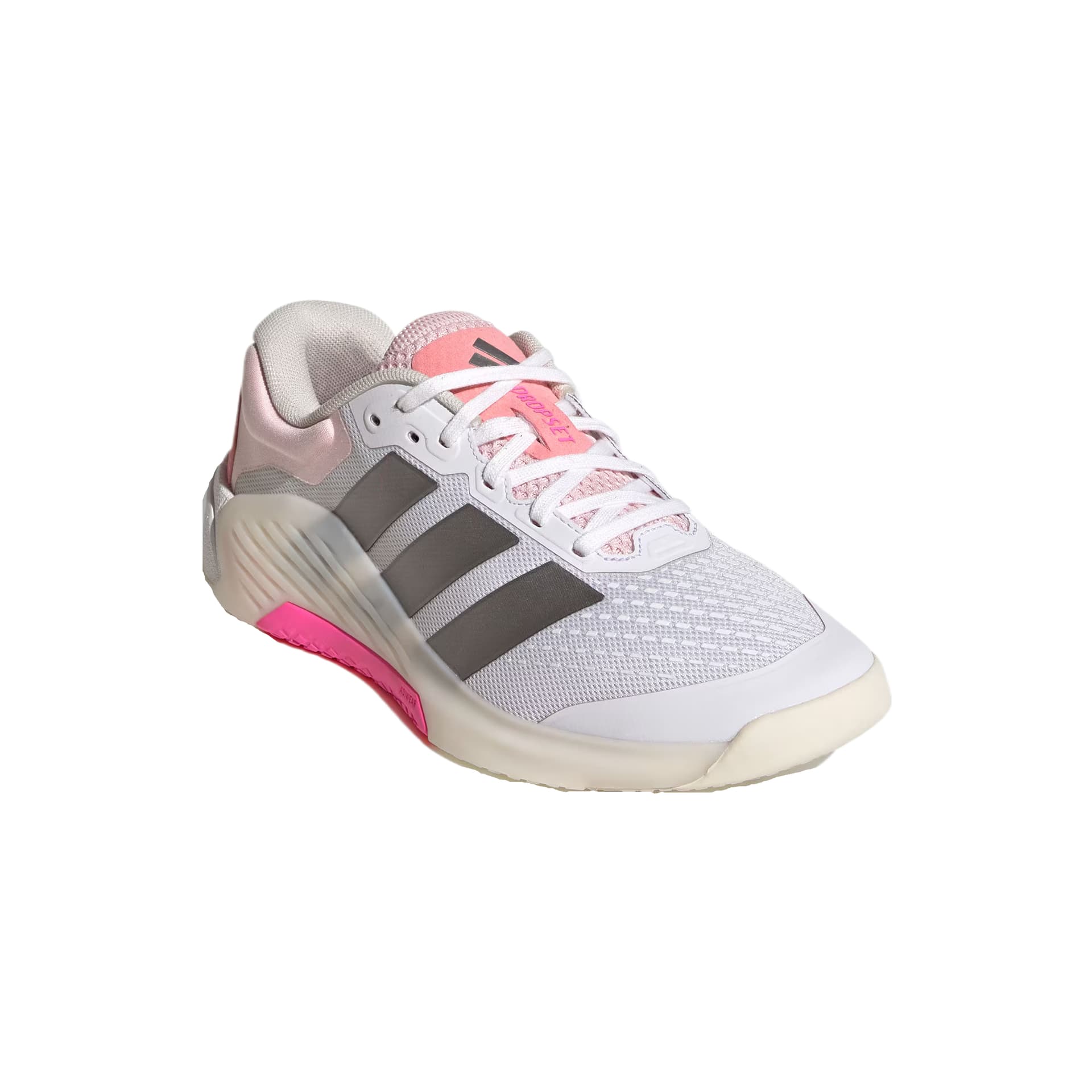Кроссовки для спортзала Adidas DROPSET 4 Сетчатая ткань текстиль низкий топ тренировочные кроссовки женские - изображение 3