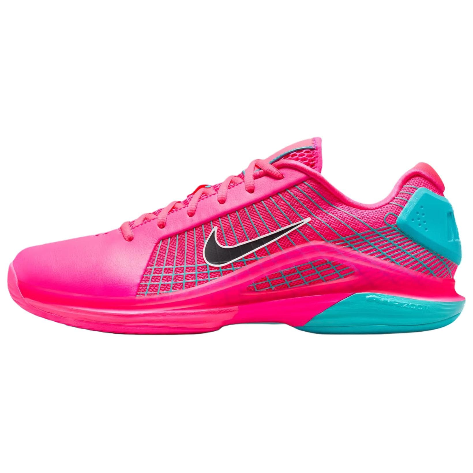 Кроссовки для тенниса Nike Vapor 12 Support Отскок Низкие Кроссовки для Тениса Мужские Темно-Ярко-Розовые - изображение 1