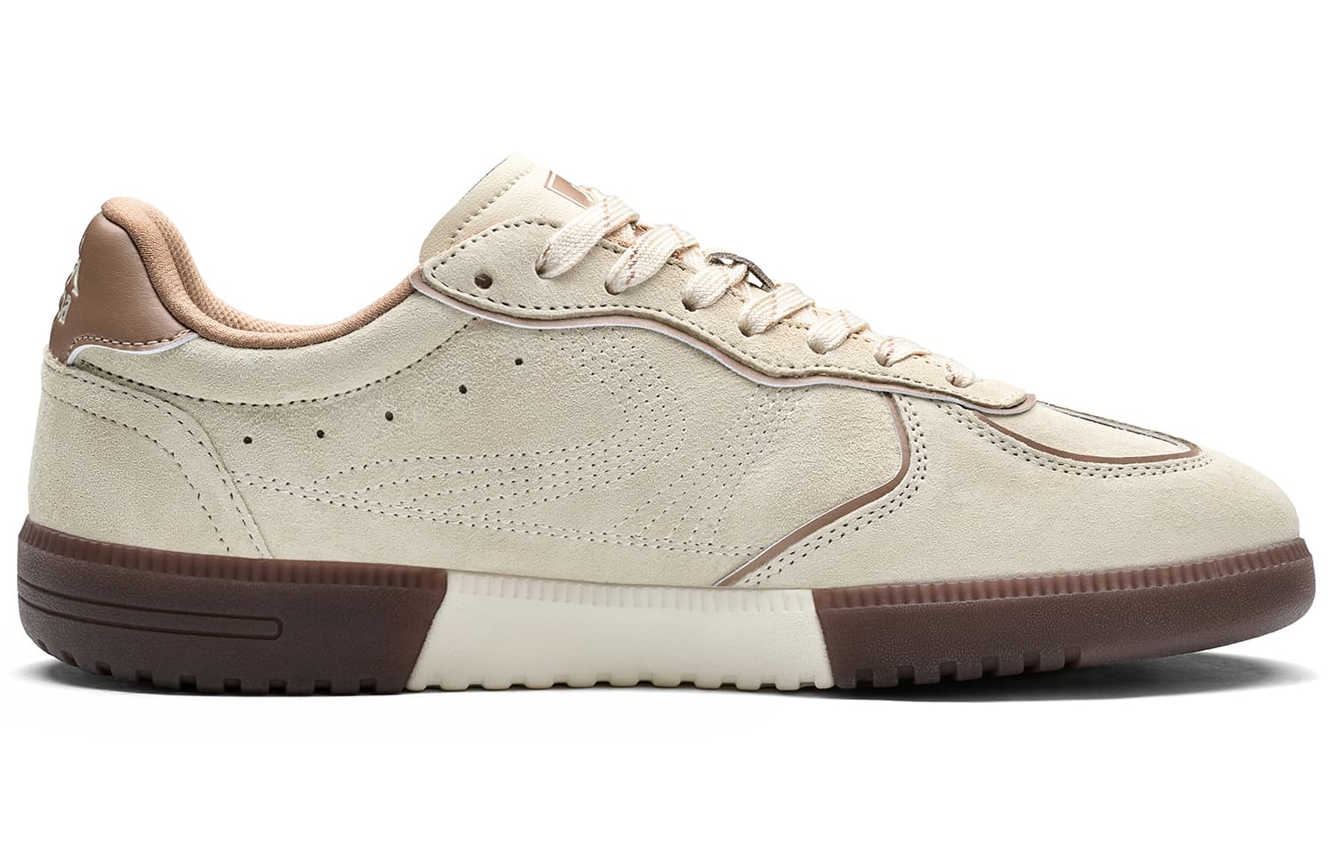 Кроссовки Kappa IRIS German Army Trainers Low Top Beige Brown Unisex - изображение 2